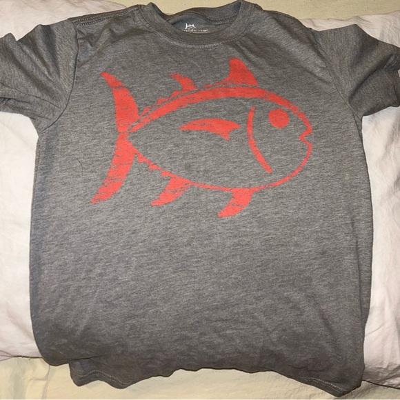 Southern Tide Kids Distressed SkipJack Short Sleeves T-Shirt • Size Small (6-7) - Picture 2 of 5